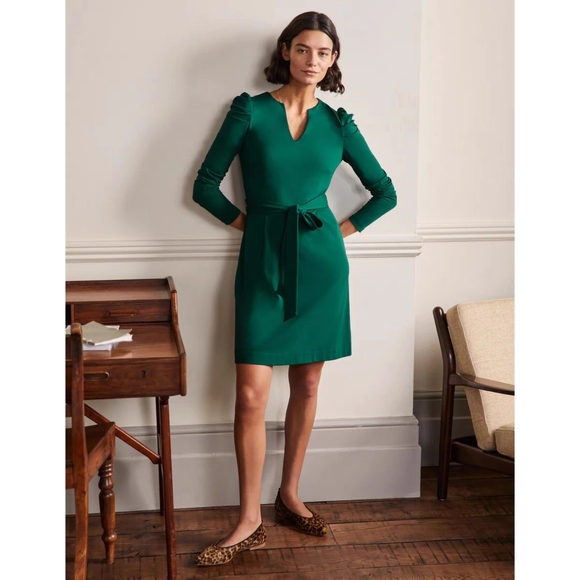 Boden Dresses & Skirts - BODEN Puff Sleeve Jersey Dress